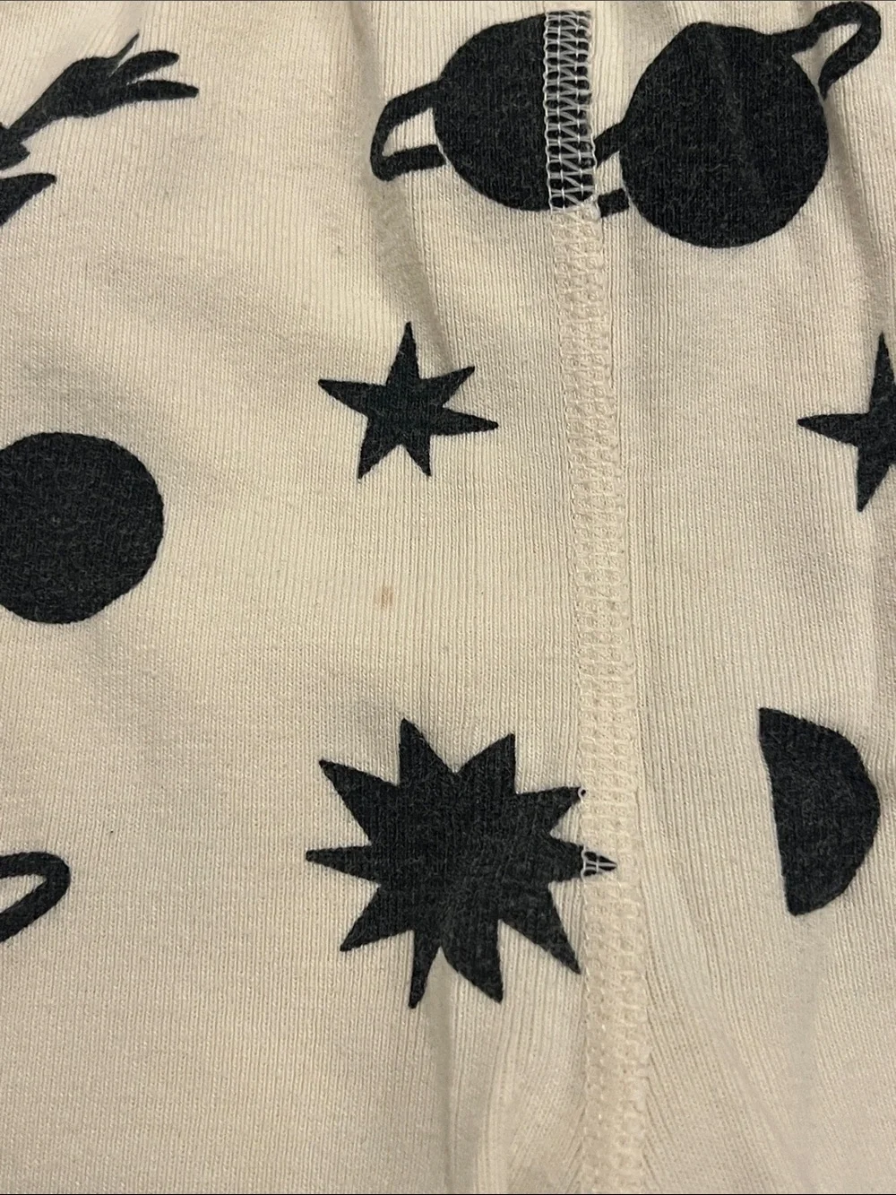 Hanna Andersson Boys Outer Space Short Pajamas Set, size 8